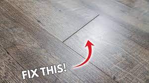 how to fix gaps in flooring easily on