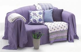Sofa Cover Ideas Purple Sheet