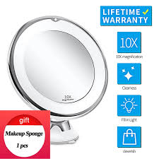 Led Mirror Makeup Mirror With Led Light Vanity Mirror 7x Magnifying Mirror Led Miroir Grossissant Magnifying With Led Light Vip Makeup Mirrors Aliexpress