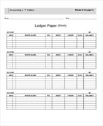 Fill out your form in minutes with our template builder. 4 Ledger Paper Templates Free Samples Examples Format Download Free Premium Templates