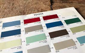 Toyota Land Cruiser Paint Color Codes