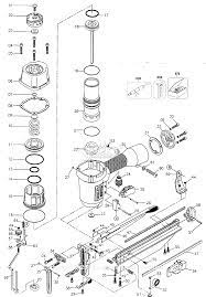 bosch sb 1664fn parts diagram for nailer