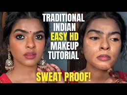 traditional indian makeup tutorial