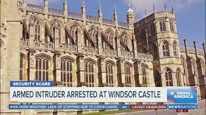 Armed intruder arrested at Windsor ...