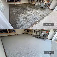 epoxy floors in knoxville tn garage