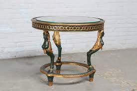 Empire Side Table Belgium Antique