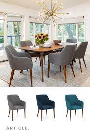 Although a chair with arms may be the first item that comes to mind, armless chairs offer a sleek and modern look that does not compromise on quality. Feast Arizona Turquoise Dining Chair Turquoise Dining Chairs Living Dining Room Dining Room Chairs