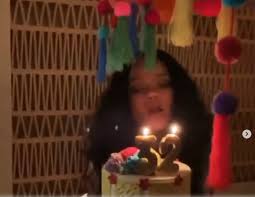 Rihanna was dancing to the music and bobbing her head and seemed to be in a good mood. Rihanna Celebrates Her 32nd Birthday Tealisted