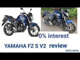 review yamaha fzs v2 in nepal