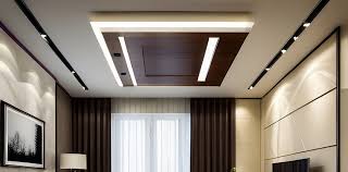 false ceiling design with gypsum and