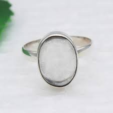 925 sterling silver crystal ring