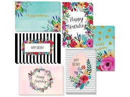 Browse through crello template designs to find one that fits the message you want to send, funny, sentimental, or nostalgic. Juvale Birthday Card 48 Pack Birthday Cards Box Set Happy Birthday Cards 6 Unique Floral Designs Birthday Card Bulk Envelopes Included 4 X 6 Inches Newegg Com
