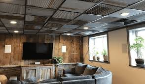 Renovate Your Gloomy Basement Ceiling