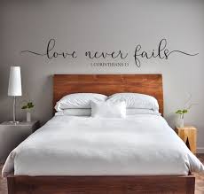 Vinyl Wall Art Decal Love Never Fails 1