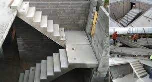 Precast Concrete Stairs Construction