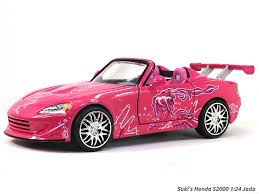 The fast and furious franchise has featured some amazing cars, and the bright pink honda s2000 from 2 fast 2 furious is one of the most iconic. Suki S Honda S2000 Fast Furious 1 24 Jada Diecast Scale Model Car Scale Arts India