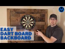 Super Easy Diy Dart Board Backboard