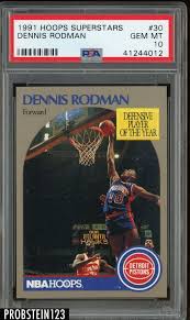 Maybe you would like to learn more about one of these? 1991 Hoops Superstars 30 Dennis Rodman Psa 10 Pop 1 Basketballcards Basketball Cards Dennis Rodman Sports Cards