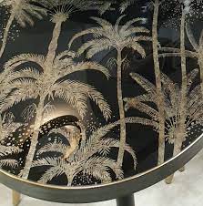 Mindy Brownes Palm Tree Side Table
