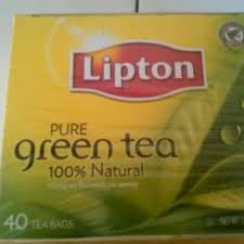 lipton pure green tea and nutrition facts