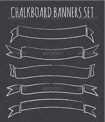chalkboard banners collection