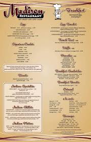 Deciding on the best time to visit new port richey depends on your priorities. Menu Of Madison Restaurant In New Port Richey Fl 34652