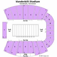 2 Vanderbilt Vs Ole Miss Football Tickets Nov 17 Sec R 45