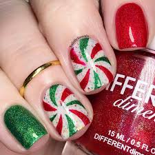 whats up nails peppermint candy vinyl