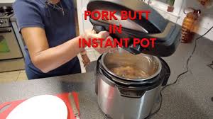 cooking a pork in the instant pot