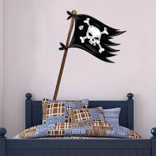 pirate wall art and wall stickers