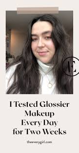 i did a full glossier makeup routine