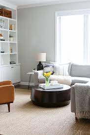 tips to style a round coffee table in