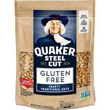 quaker steel cut oatmeal gluten free