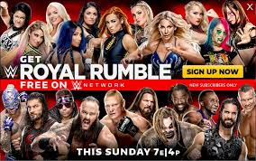 Added 9 days ago by eztv (verified). Wwe Royal Rumble 2020 Match Card Predictions Date Start Time When And Where To Watch More Mykhel