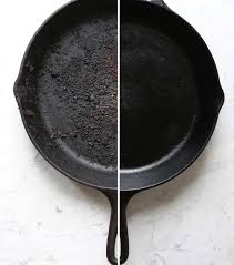 how to clean a cast iron skillet a