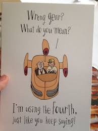 Funny, cute and sometimes rude birthday cards, personalised and customized for any occasion. Star Wars Birthday Puns