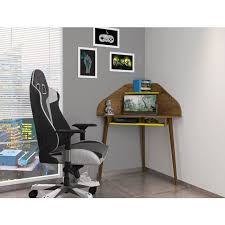 Bradley Corner Desk With Keyboard Shelf
