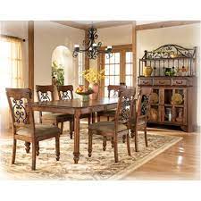 In stock and ready to ship ; D429 35 Ashley Furniture Wyatt Dining Room Rectangular Ext Table