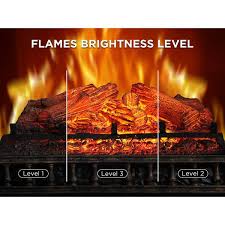 Fireplace Insert Log Heater