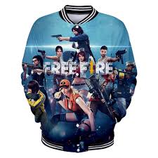 Garena free fire pc, one of the best battle royale games apart from fortnite and pubg, lands on microsoft windows free fire pc is a battle royale game developed by 111dots studio and published by garena. Free Fire Shooting Game 3d Fashion Baseball Jacket 2018 Autumn Women Men Popular Jacket Coats Casual Top Jacket Fashion Clothes Jackets Aliexpress