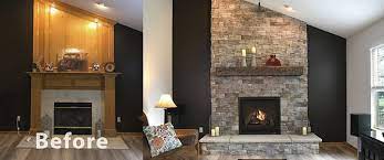 Fireplace Makeovers The Place