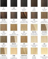 Wig Pro Color Chart Best Picture Of Chart Anyimage Org