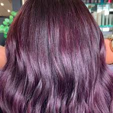 chocolate lilac hair color is trending