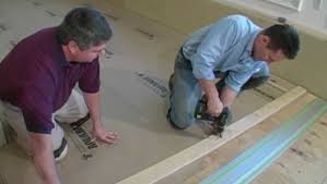 install wood flooring series laying