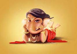 125985 #Lord Ganesha, #Cute, #4K ...