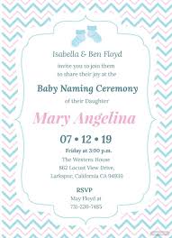 baby naming ceremony invitation