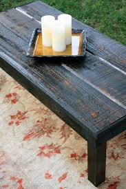 Coffee Table Rustic Wooden