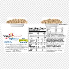 food yoplait yoghurt nutrition facts
