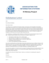 30 editable solicitation letters free