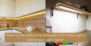 led strip lights and linear light bars